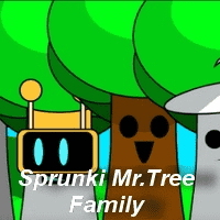 Sprunki Mr.Tree Family